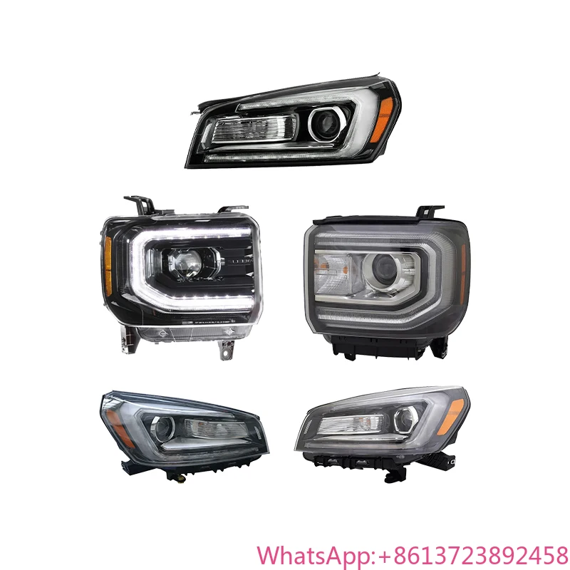 

Auto Light Car Accessories Auto Lighting Systems Halogen Headlights Pair Set for GMC Acadia 2013-2016