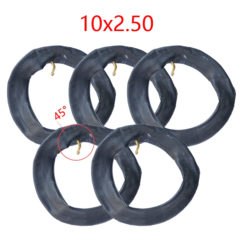 10 " Inner Tube 10x2 / 2.125 10x2.50 45 90 Degree Valve With Inner Tube Bending Valve Is Used For Stroller, Scooter And Bicycle