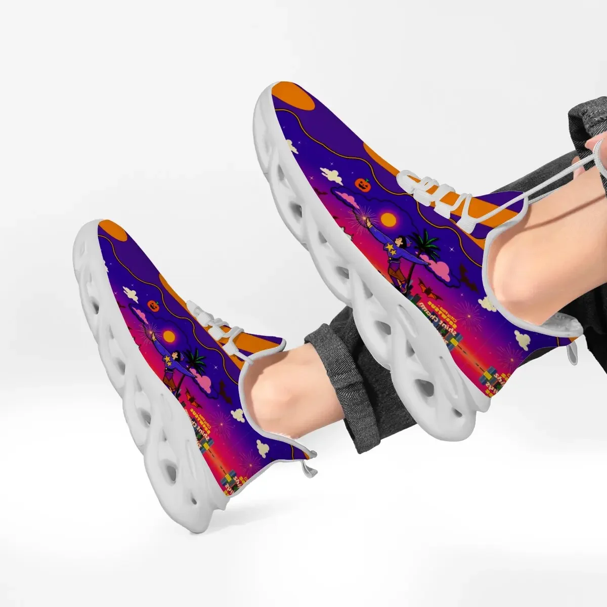 النساء الإناث العصرية الجديدة تنوعا أحذية للرجال النسخة الكورية حذاء كاجوال Zapatillas Hombre موضة أحذية رياضية الكرتون #6