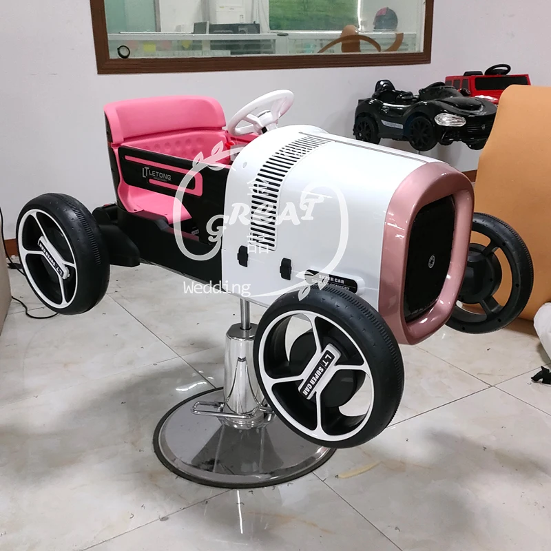 Foshan Great Factory Hot Sale Beauty Kids Car High Quality Barber Chair For Child