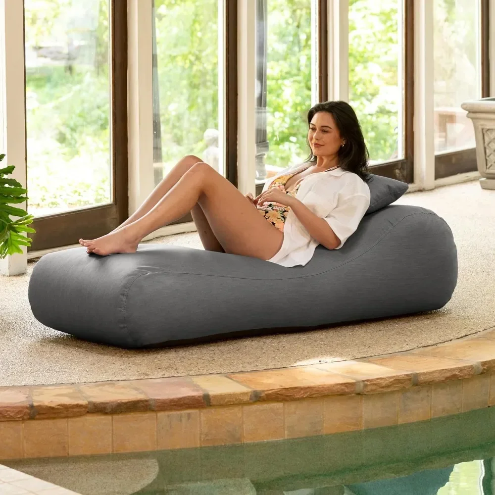 

Outdoor Beanbag Sofa, Sun Lounge Chair - Swimming Pool and Terrace Lounge Chair Beanbag Sofa, Courtyard Beanbag Sofa