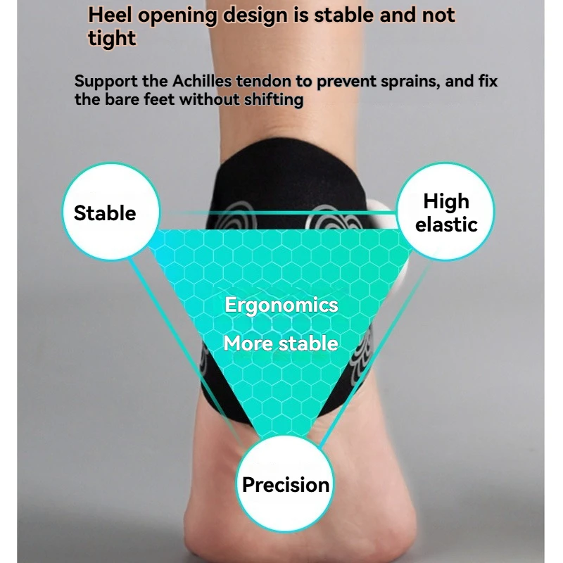 Pemijat Kaki Elektrik EMS Denyut Nadi Pemijat Telanjang Kaki Keseleo Sendi Kaki Perlindungan Rehabilitasi Stabil Cedera Anti Keseleo Telanjang