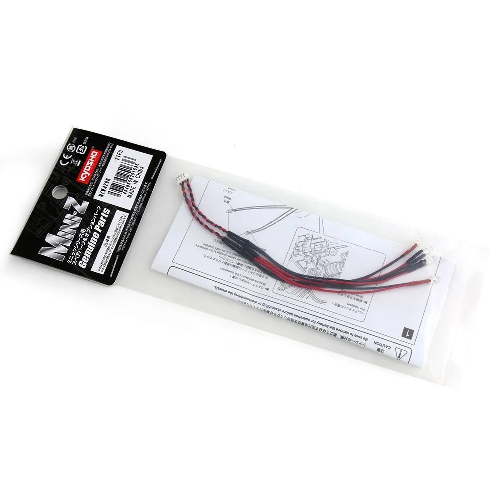 RC Car Kyosho Mini-Z Sports AWD MA020 Mr03 FWD RWD Dedicated Sport LED Light Lamp Clear&Red MZW429R view 6