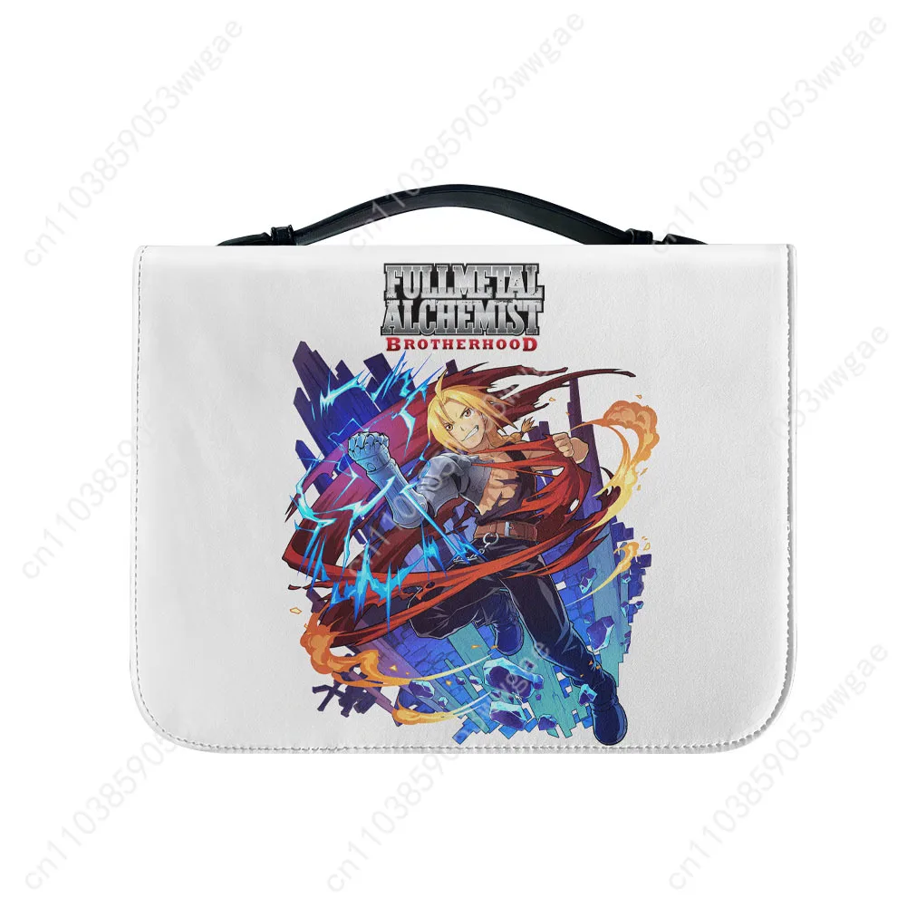 Fullmetal Alchemist Bible Bags Christian Gifts Personalized Bible Pack Waterproof Leather Bag High Quality Pockets Package Case