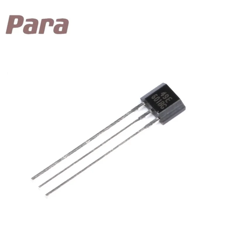 100PCS/LOT 49E S49E OH49E SS49E Hall Element Hall Effect Sensor Linear Switch