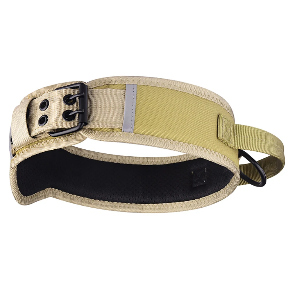 10 PCs Black Camouflage Army Green Nylon Medium And Large Dog Training Tactical Collar