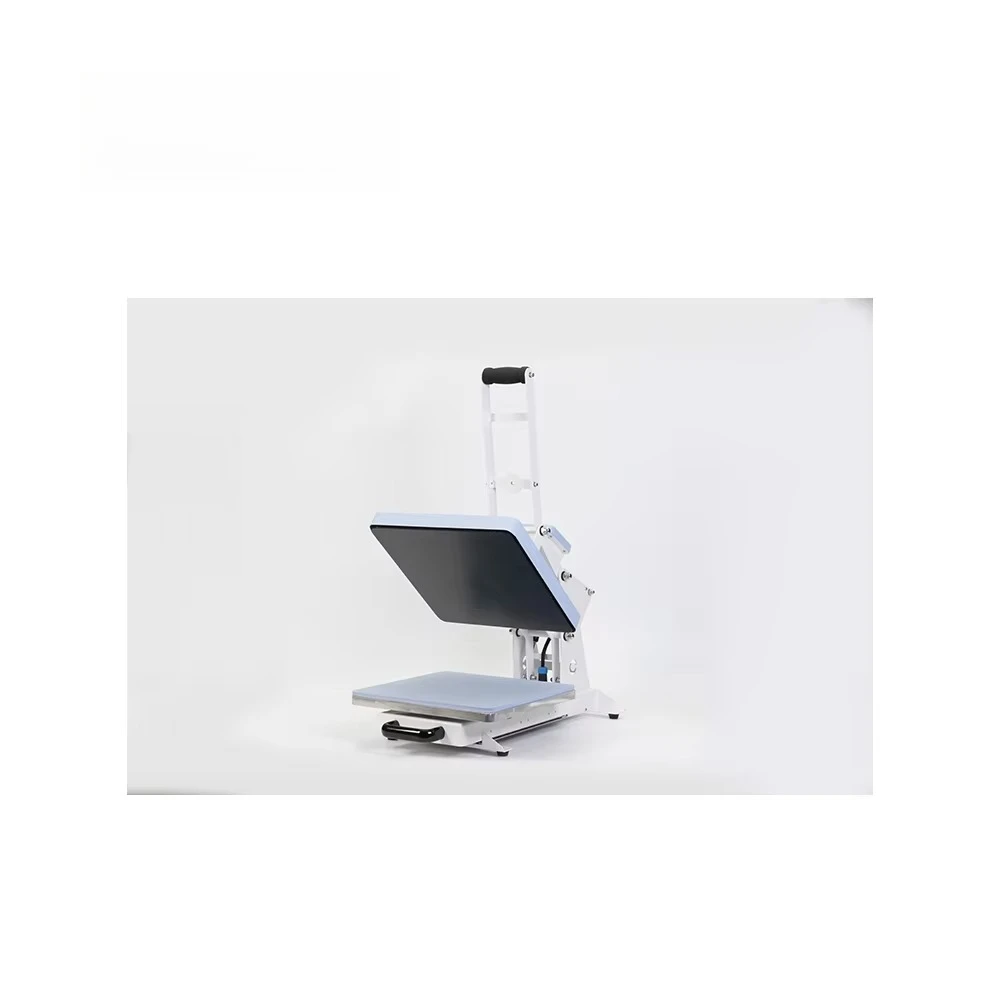 Wholesale New Otter Auto Drawer Clamshell 38*38cm Light Blue Manual Flatbed Printer Heat Press Machine
