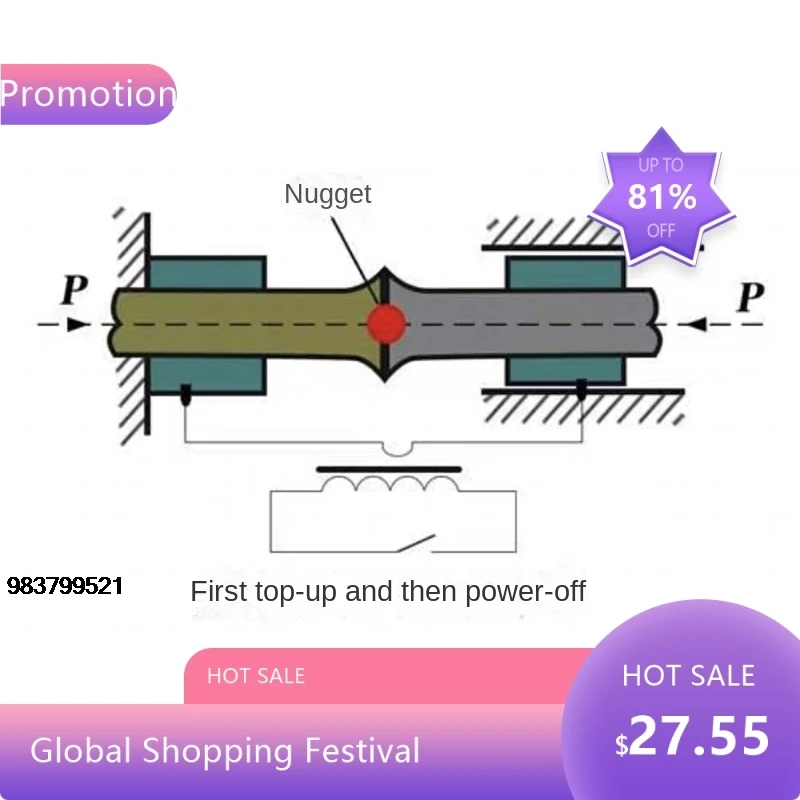 

1842Сварщик для швов штампов, соединение медно-алюминиевой проволоки 1-3 мм, сенсорная сварка, сопротивление сварки для металлического карпа