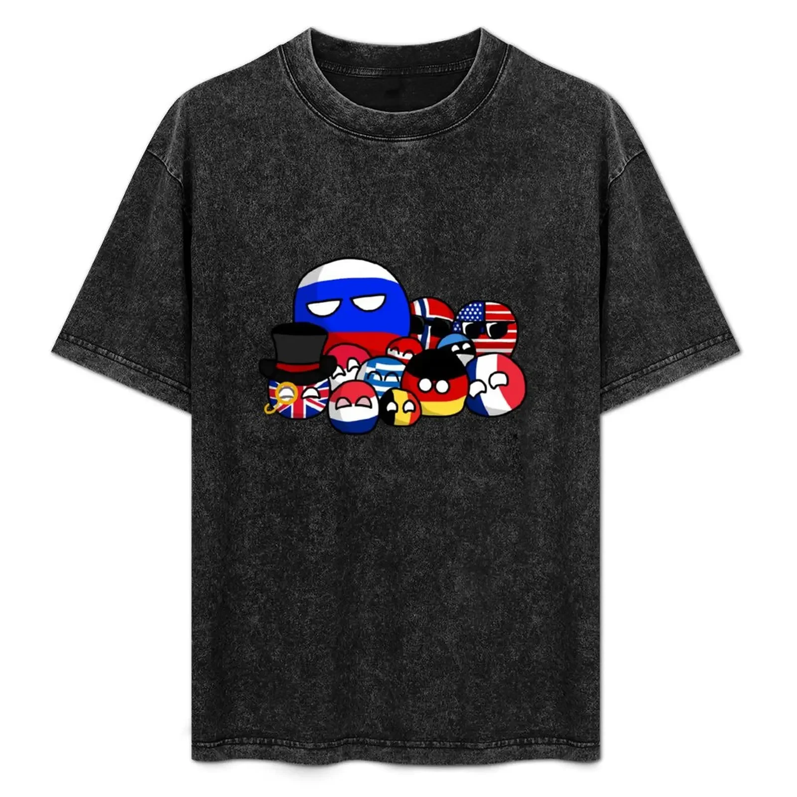 

Countryballs Jersey DMN design T-Shirt Soft Cotton Print T-Shirt