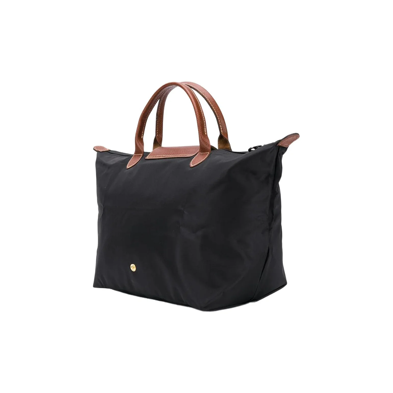 LONGCHAMP Le Pliage Canvas Dumpling Bag Handbag Medium Women's Black 1623089001 view 3
