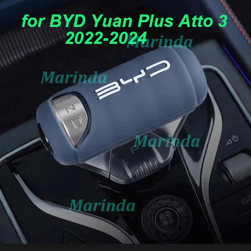 

Car Gear Shifting Protective Cover for BYD Atto 3 Yuan Plus EV 2022-2024 Central Console Armrest Case Pad Interior Accessories