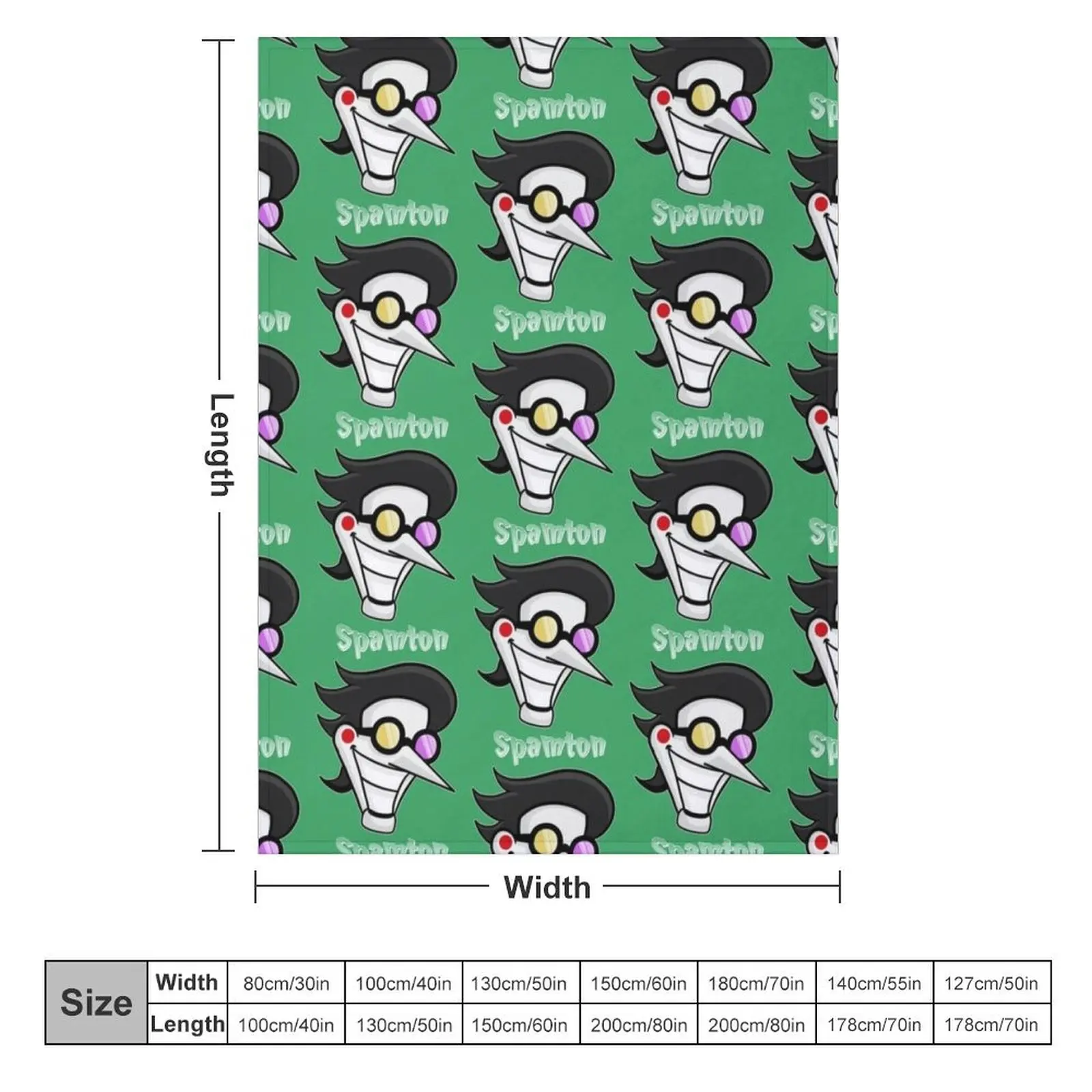 Deltarune Spamton Throw Blanket Fluffys Large for winter Beautifuls Blankets