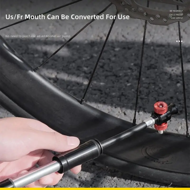 SZCH Lightweight CO2 Bike Tire Inflation Tool Metal Construction Tire Inflator For Rapid And Easy Tire Inflation