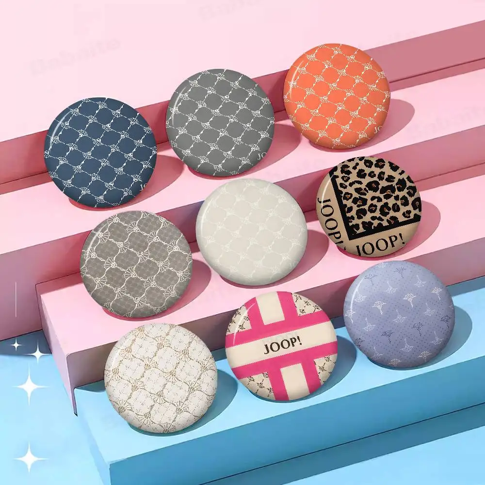 Funny Printed Joop Soft Button Pin Bright Printed Icon Gift For Friends Badge Collar Brooch Lapel Pin Metal