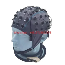 Besdata EEG Electrodes Monitoring Neurofeedback Amplifier Compatible Biofeedback Analysis Ag/Agcl EEG Cap