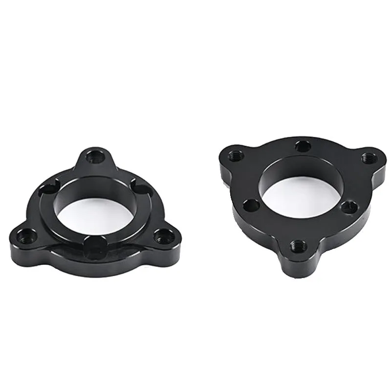 Motorcycle Modified Flange Plate Aluminum Alloy 3-Hole Reinforced Flange 7.0-Hole Hub Disc Brake Rotor (Universal Fit)