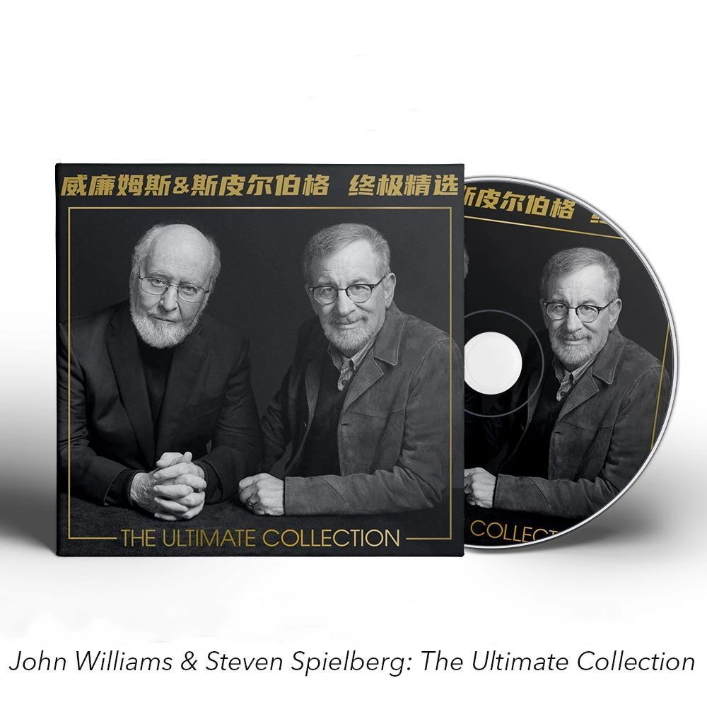 

Classic John Williams Steven Spielberg Music CD The Ultimate Collection Album 3pcs Music Record Cosplay Walkman Soundtracks Box