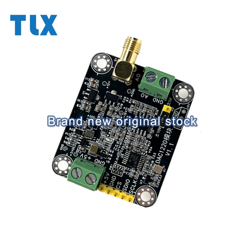 DAC1220 digital to analog conversion 20 bit high precision DAC module adjustable ±10V ±5V voltage output