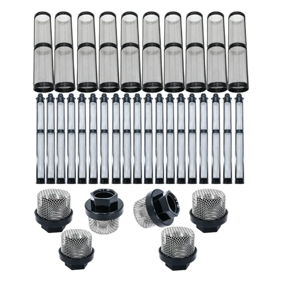 1set 15-60mesh Airless Sprayer Filter Kit Suction Screens Pump Strainer Ssprayer Filters Set 246385 287032 Replacement