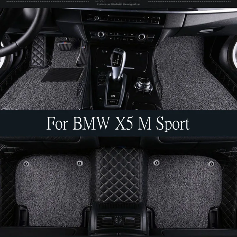 

Car Floor Mat for BMW X5 M Sport G05 M50i M50d 2019~2023 2020 2021 Part Foot TPE Liner Carpet Pad Custom Cover Rug trunk mat