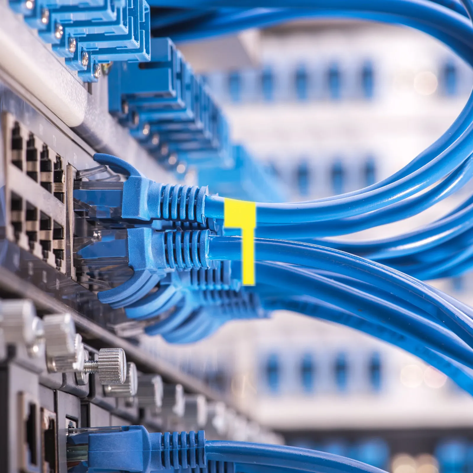 

40 Sheets Waterproof Write on Cable Labels for Ethernet Network Cables Oil Resistant Adhesive Sticker Organizer File Folder