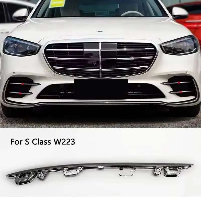 

Передняя левая и правая решетка радиатора, хромированная накладка для Mercedes Benz S Class W223 A2238852102 A2238852202 A2238852302 A223885240