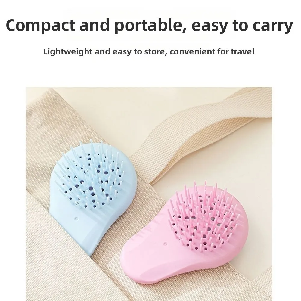 

Portable Mini Massage Comb With Ventilation Holes Dry and Wet Use Head Scalp Massage Combs Massage Brush Hair Styling Tool