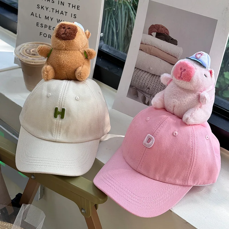 

Miniso's new product Kapibala funny parent-child baseball cap animal children's baseball cap spring and summer hat