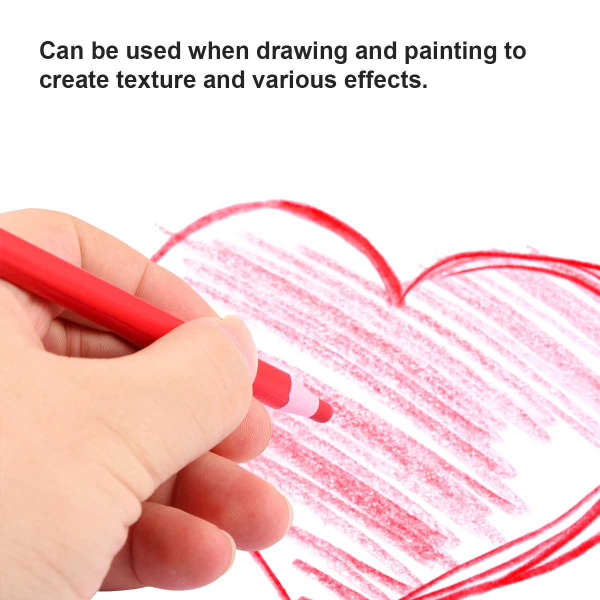 

1 Box Peel-Off Grease Pencil Multi-Purpose Sewing Marker Pen For Drawing Red Color No Sharpening Works On Glass Cloth