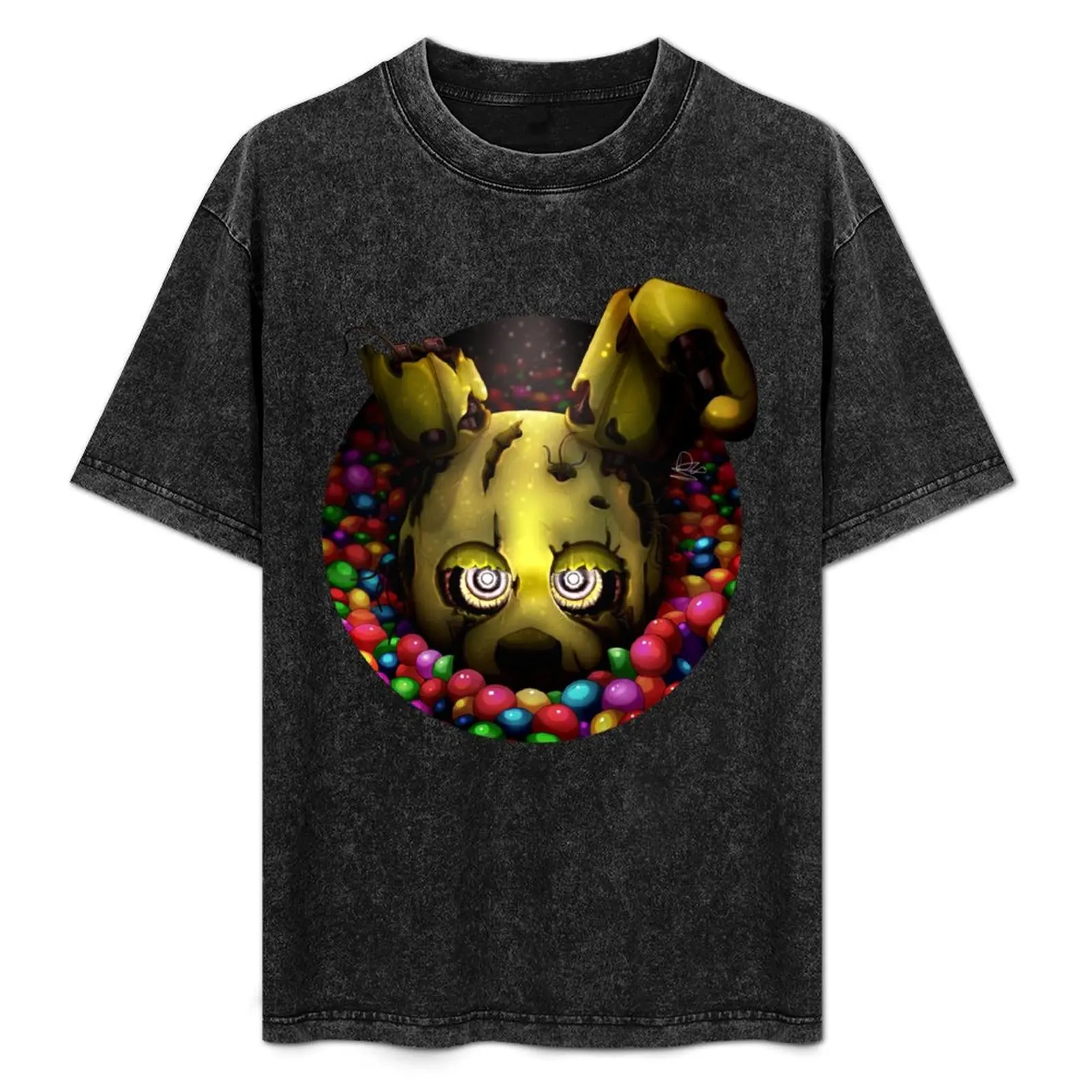 Into the Pit but it's Springtrap REMASTERED T-Shirt shirts graphic cute clothes summer top workout shirts for men