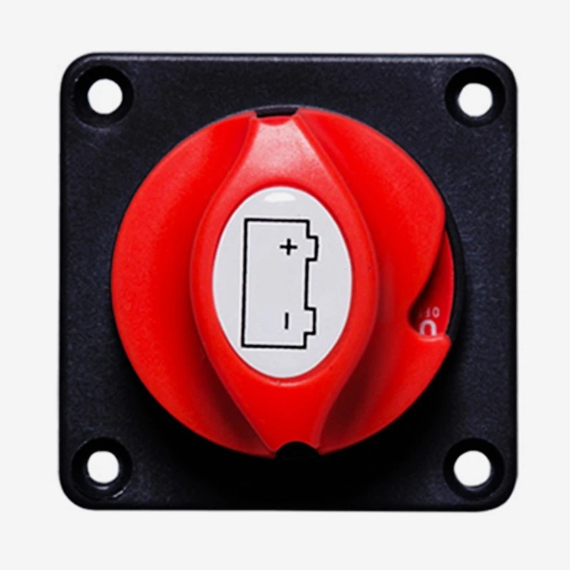 Interruptor de desconexão da bateria, isolador mestre, cortado, ligado, desligado, para barco marinho, carro, caminhão, campista, rv, reboque, motor, 12v-48v