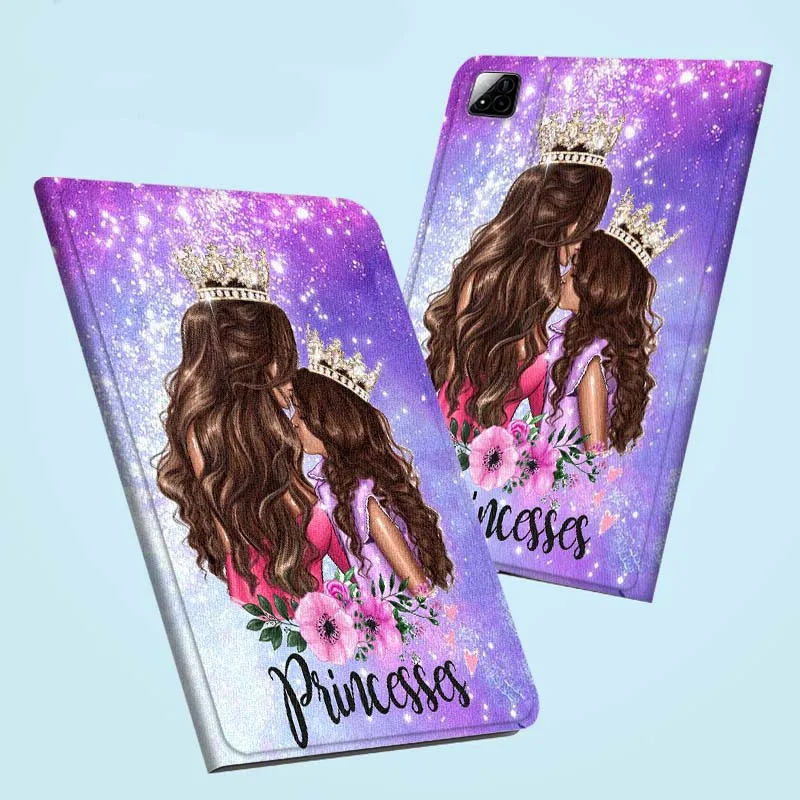 

Mom Baby Cute Pattern For Xiaomi Redmi Mi Pad 4 5 6 6s 7 8 SE Pro 2 11 Plus Max 12.4 11 11.2 12.5 8.7 inch Tablet Case