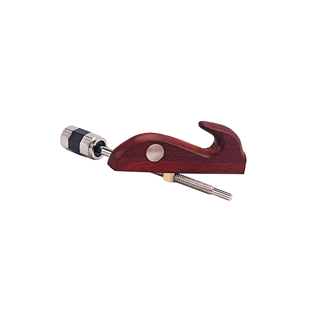 

Erhu Bow Fish String Accessory Adjustable Tool for Music Black Sandalwood Hook Light Brown