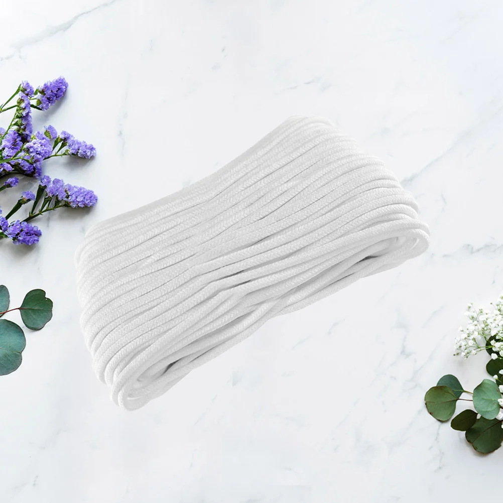 

Potted Plant Absorbent Rope Hydroponic Polyester-Cotton 6Mm 20M Self Watering Cord for Flower Pot Maintenance Watering Absorbent