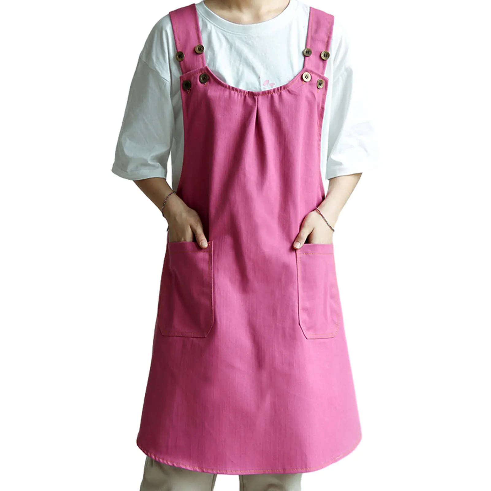 

Denim Baking Aprons For Modern Chef Multiple Colors Available Washed Denim Apron With Pockets