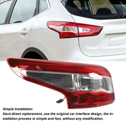 Car Taillight LED Outer Wing Rear Light Lamp For Nissan Qashqai MK2 J11 2014-2016 12V 26555‑4EA0A 26550-4EA0A