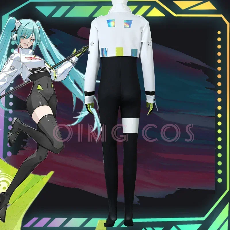 Mikuu 2022 Racing Miku Cosplay Costumes Anime Women Game