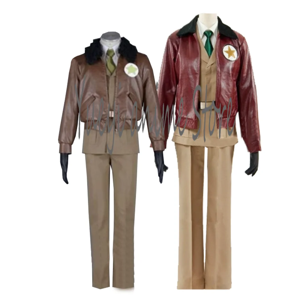 

customized---Anime Cos Alfred F Jones Cosplay Uniform Costume Halloween Christmas Party Carnival Year Costume