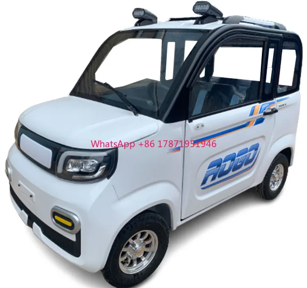 Enclosed small New Energy Vehicles 2  doors 4 wheel electric car for adult with Factory price