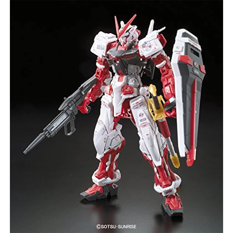 Bandai Gunpla 1/144 RG Gundam Astray Red Frame Assembly Robot Mobile Suit figure model Kit gifts for children