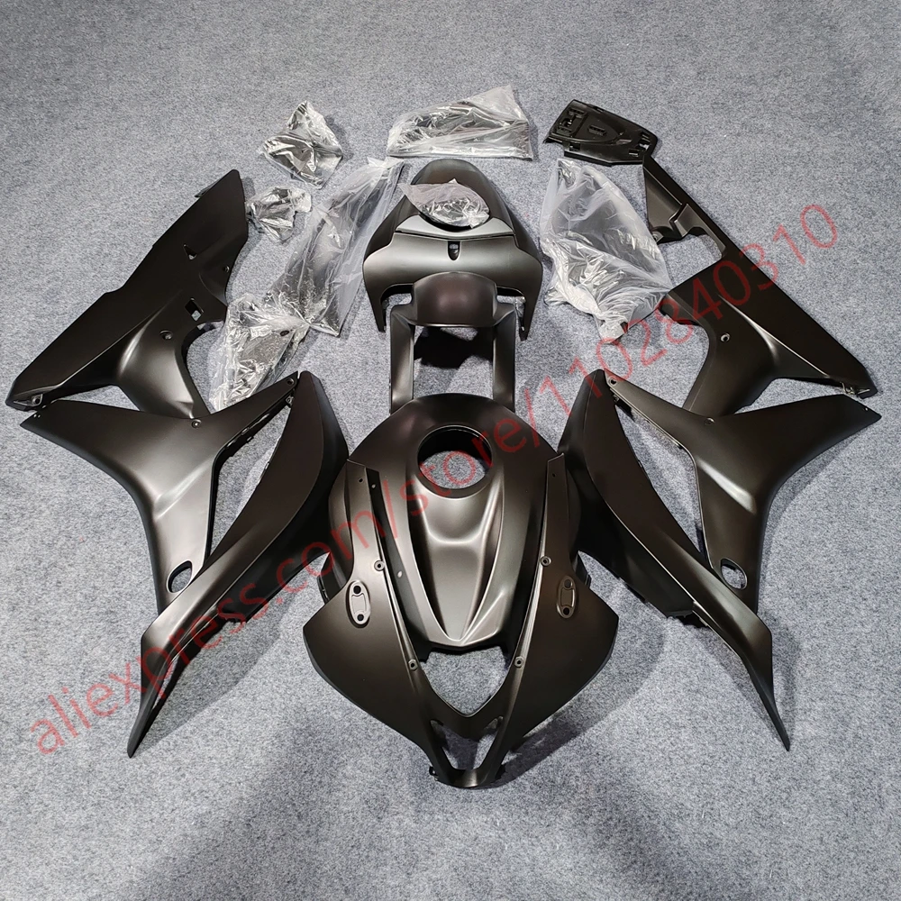 

For Honda CBR600RR 2007 2008 Matte Black Motorcycle Fairing Kit CBR 600RR 07 08 ABS Fairing Bodywork Kit Panel Set Fit
