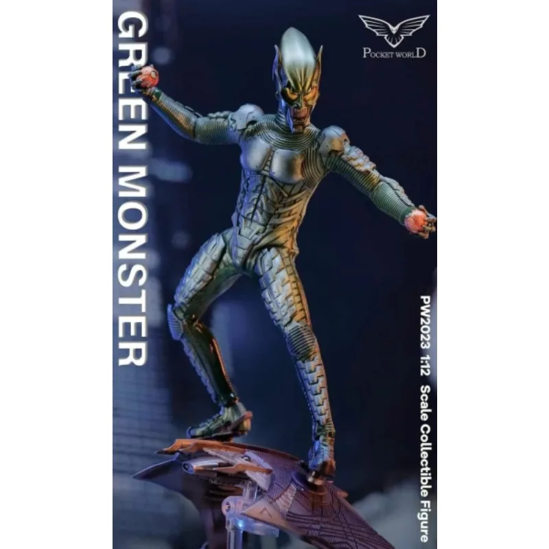 PWTOYS Originele 1/12 Mobiele Pop Soldaat Handheld Model Serie Green Goblin Anime Action Figure Model Speelgoed Model Cadeaus voor Jongens