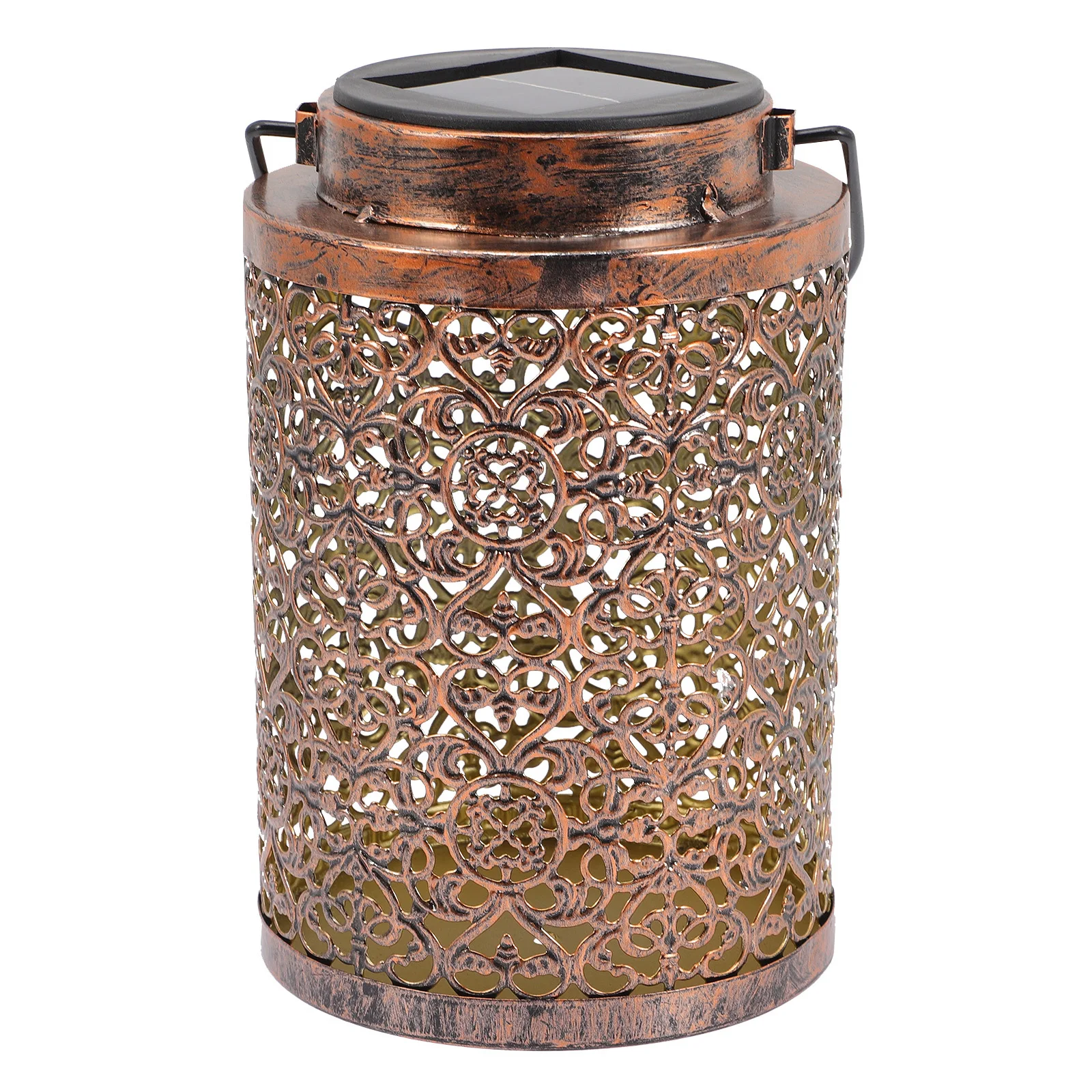 

Vintage Solar Lantern Outdoor Waterproof Wall Hanging Light for Garden Yard Patio Decor Solar Powered Outdoor Lantern