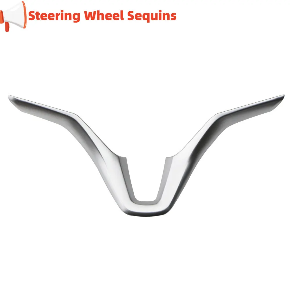 ABS Chrome Steering Wheel Cover Sequin Trim Sticker for Honda Vezel HR-V HRV 2016 2017 2018 2019 2020 Car Accessories