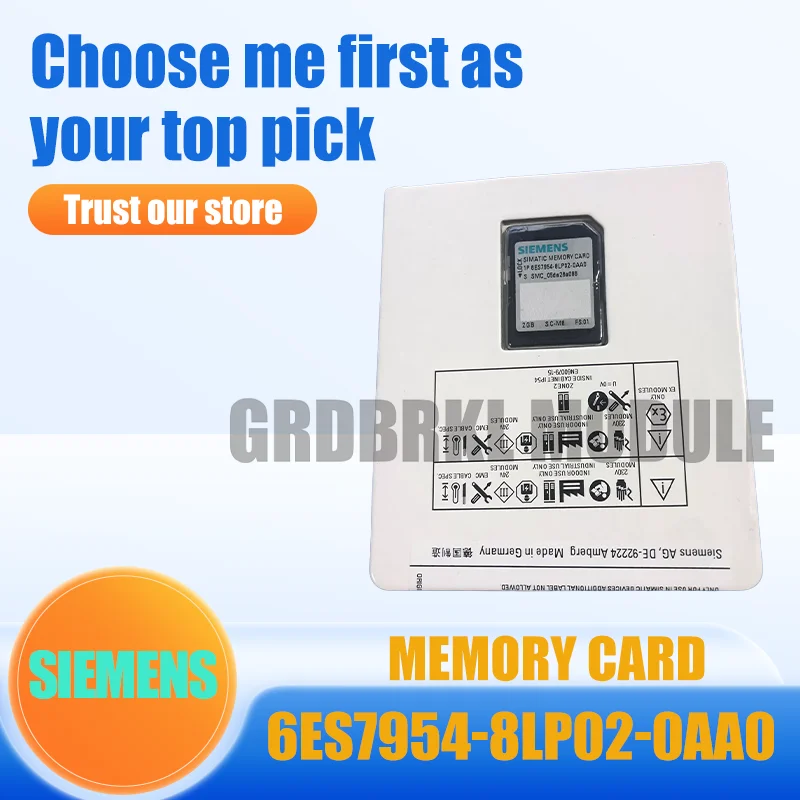 

Brand New Original SIEMENS 6ES7954-8LP02-0AA0 6ES7 954-8LP02-0AA0 2GB Memory card