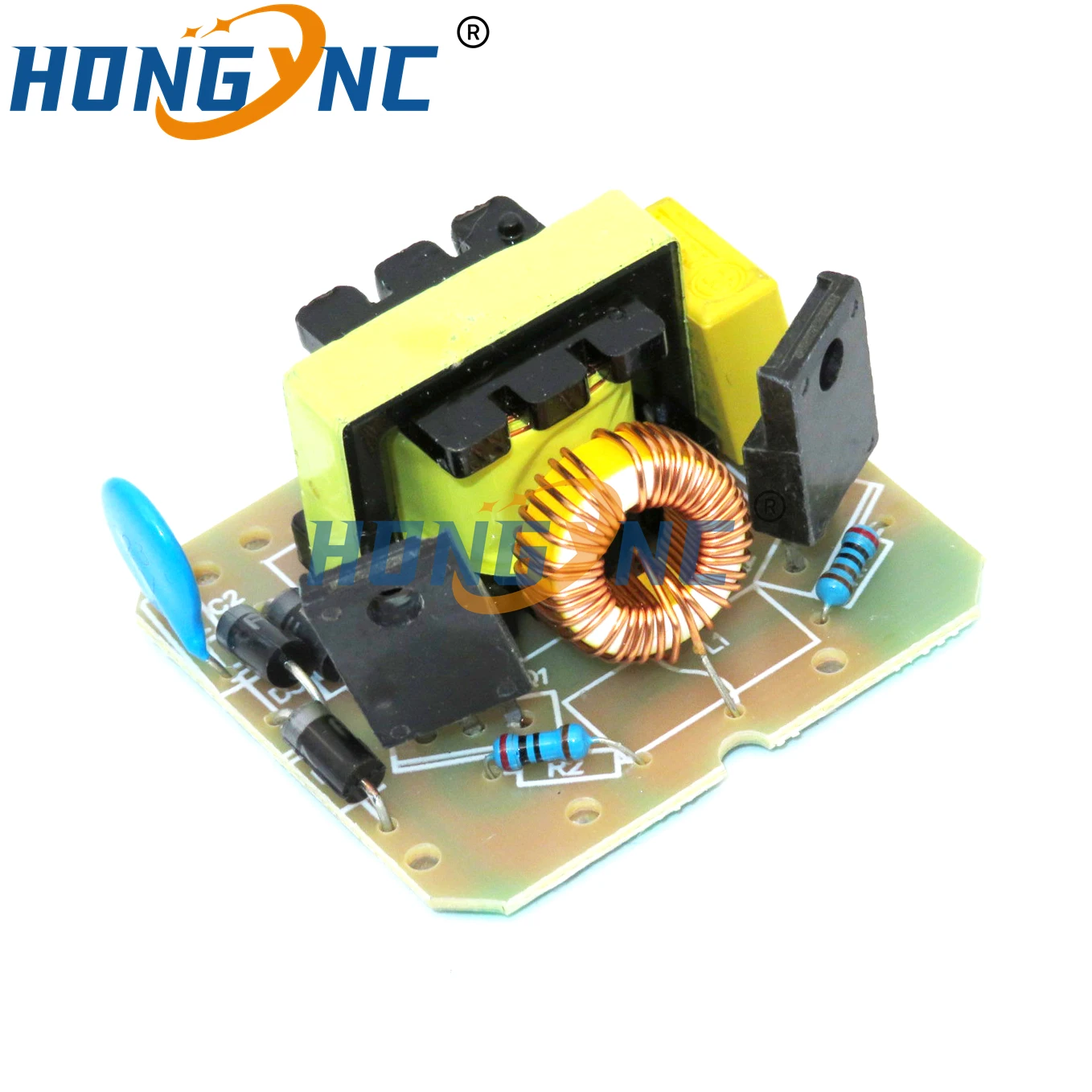 Dual-mode 40W DC-AC inverter power supply 12V liter 220V step-up transformer step-up module inverter module