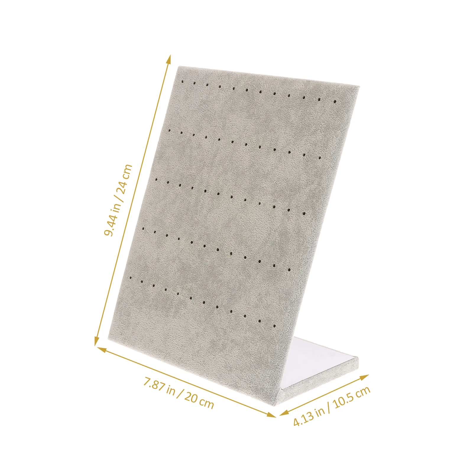 2 قطعة ترصيع الأذن عرض موقف لوحات مركبة داخل حامل فلنلت لقرط المجوهرات متجر المنزل استخدام تخزين الرف