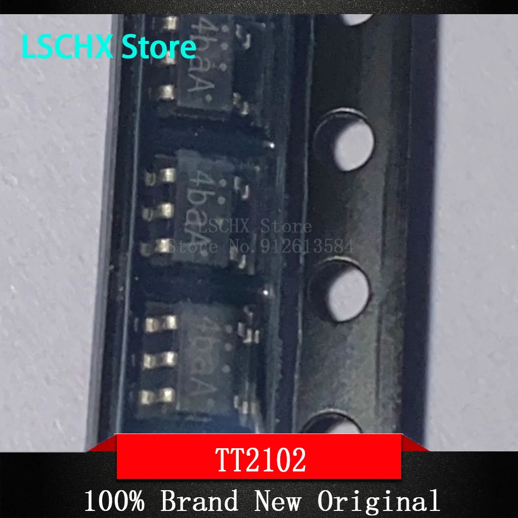 10pcs TT2102-ADJ screen printed 4baA step-down voltage regulator chip mount SOT23-5 brand new original