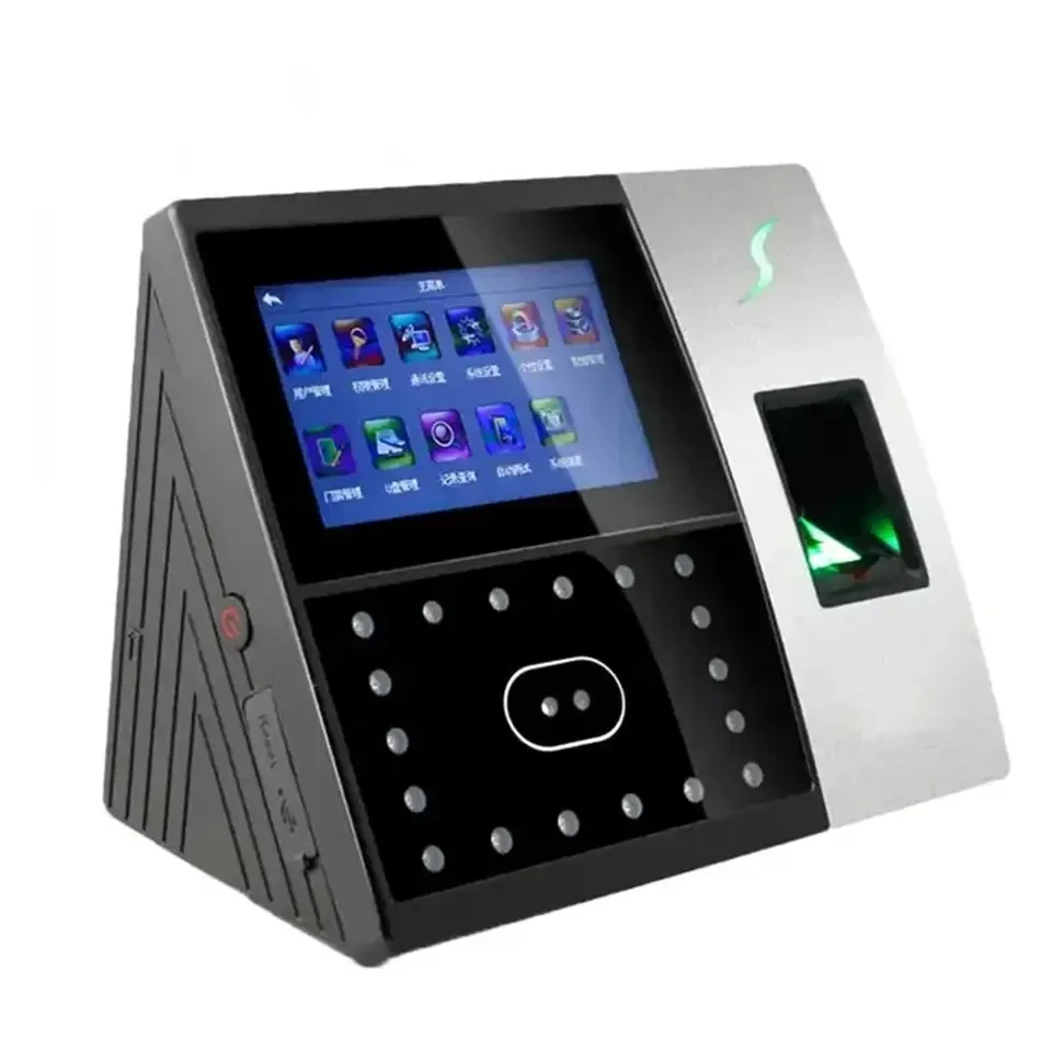 

Biometric Face Recognition Access Control Employee Fingerprint Card Time Attendance With free Software iface702