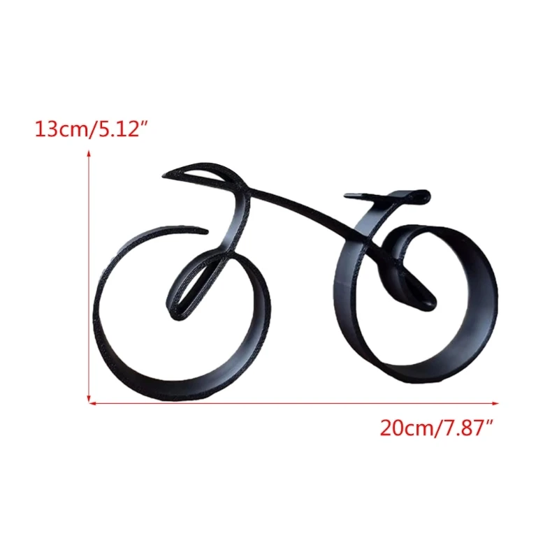 デスクトップの装飾自転車飾り現代卓上バイク装飾彫刻ドロップシップ